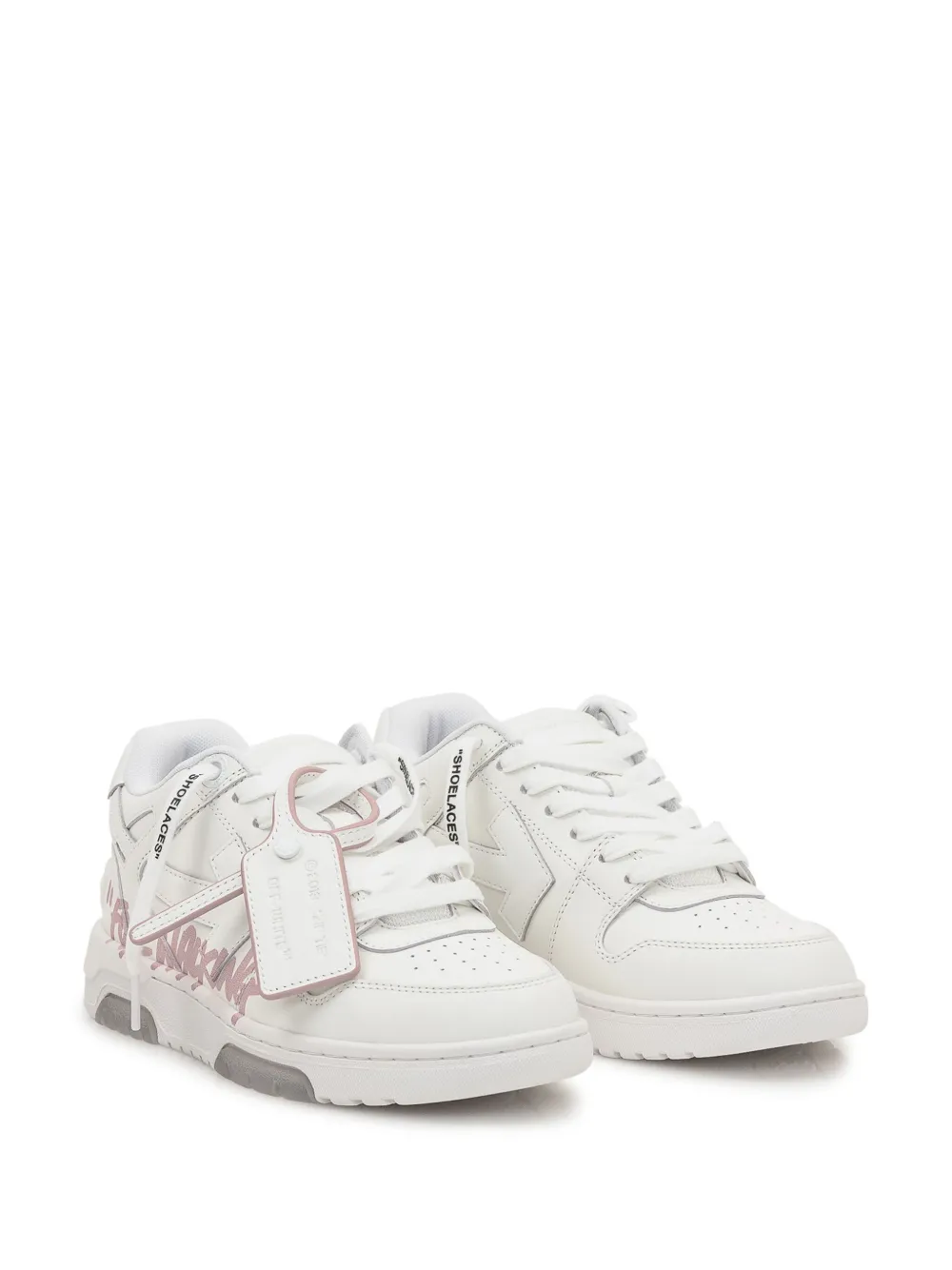 Off-White Out Of Office sneakers 130 WHITE PINK