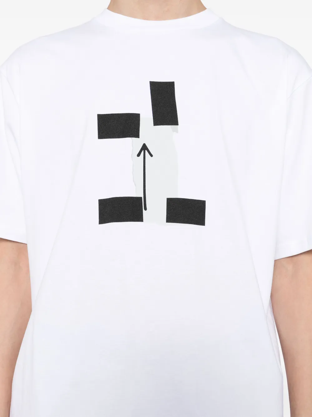 Agnès B. Graphic-print T-shirt In White