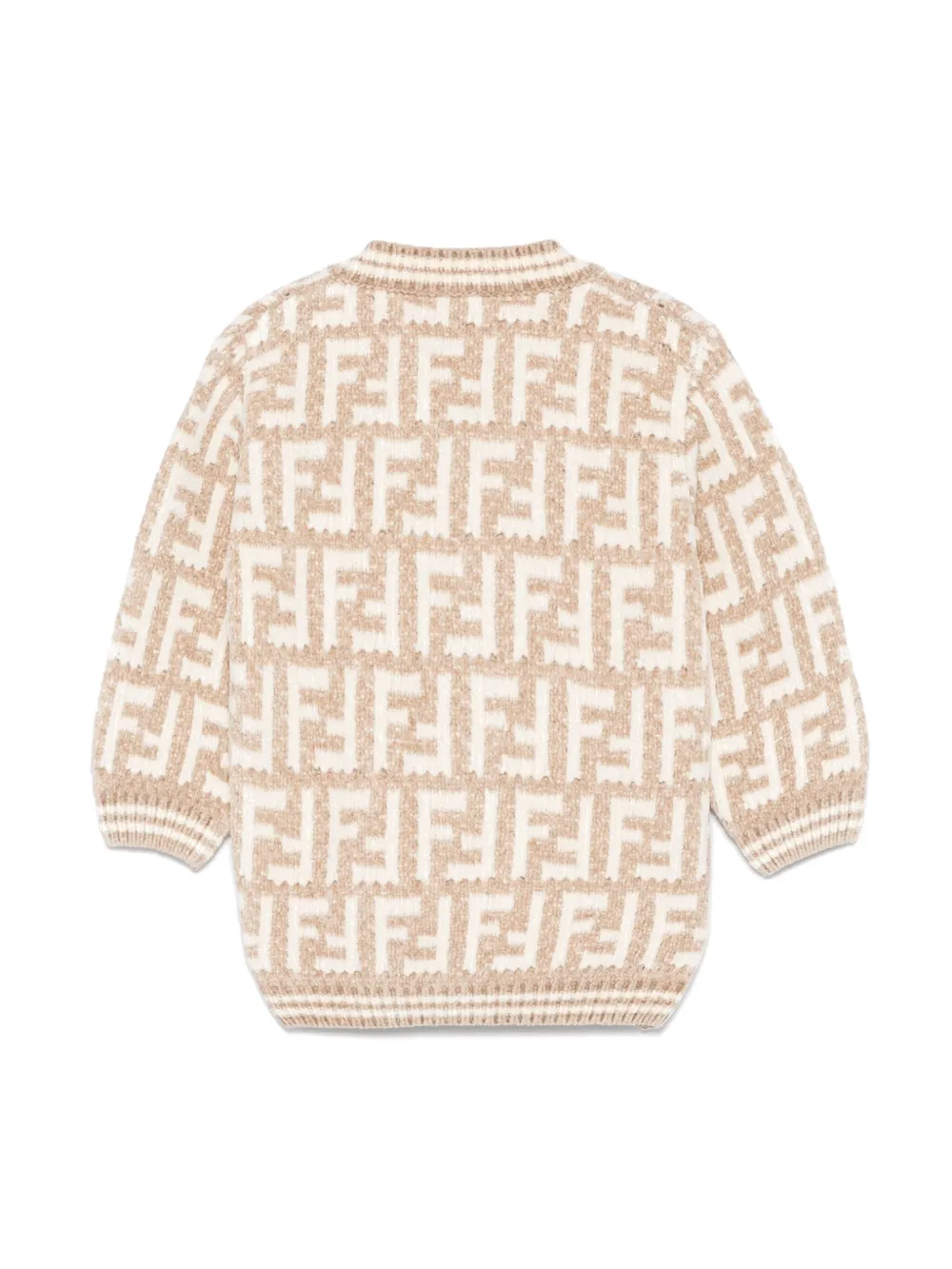 Fendi Kids FF intarsia-knit cardigan | Cardigans | Image 2