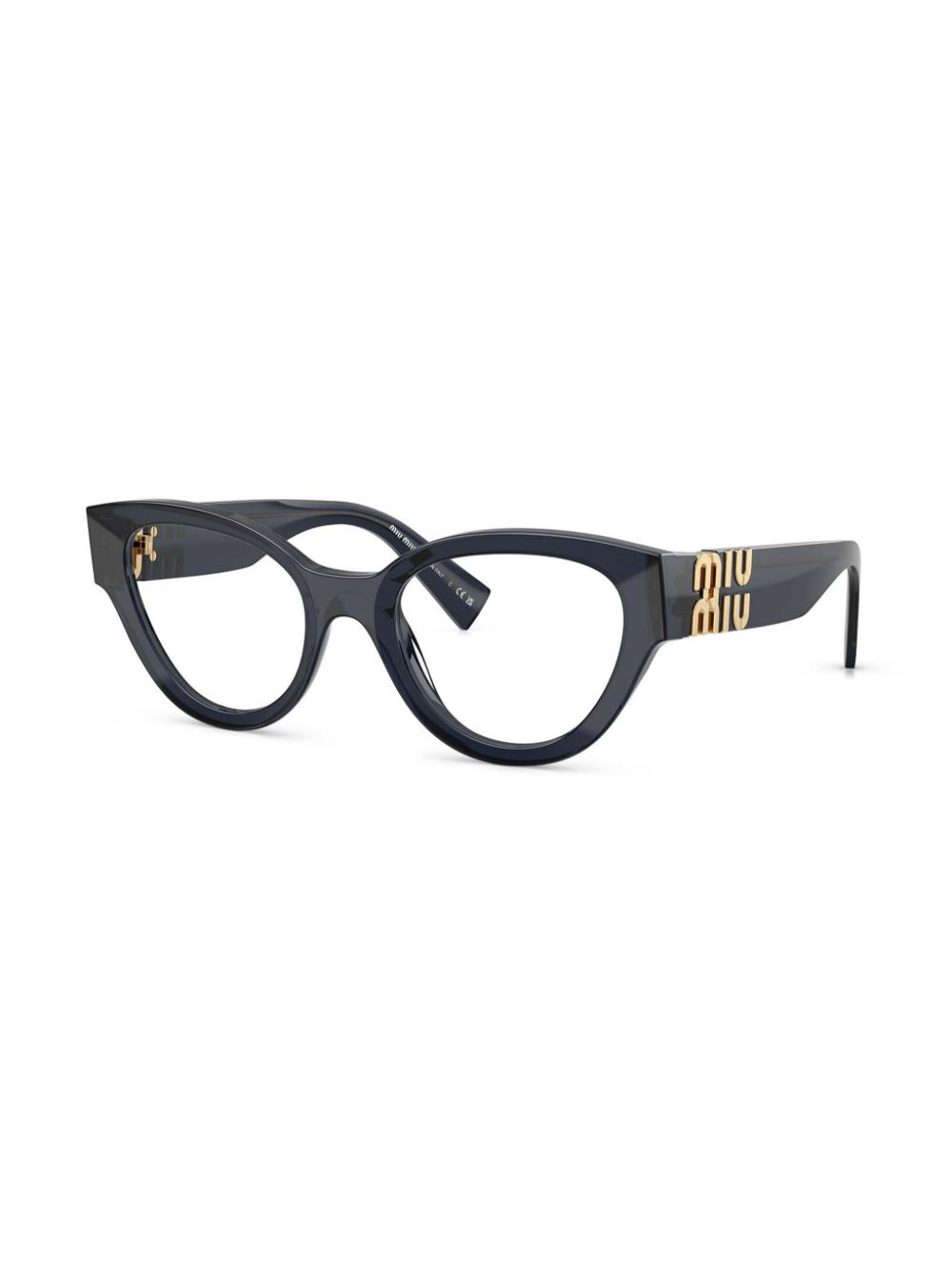 Miu Miu Eyewear MU 01V bril - Blauw