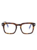 TOM FORD Eyewear square-frame glasses - Brown