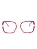 TOM FORD Eyewear FT5985B square-frame glasses - Pink