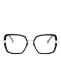 TOM FORD Eyewear oversize-frame glasses - Black