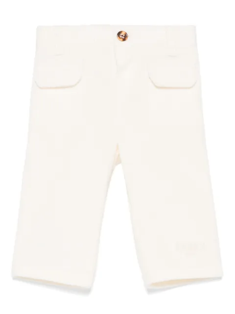 Fendi Kids logo-embroidered trousers