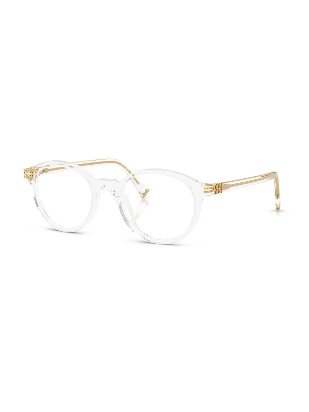 Miu Miu Eyewear MU 02WV bril - Wit