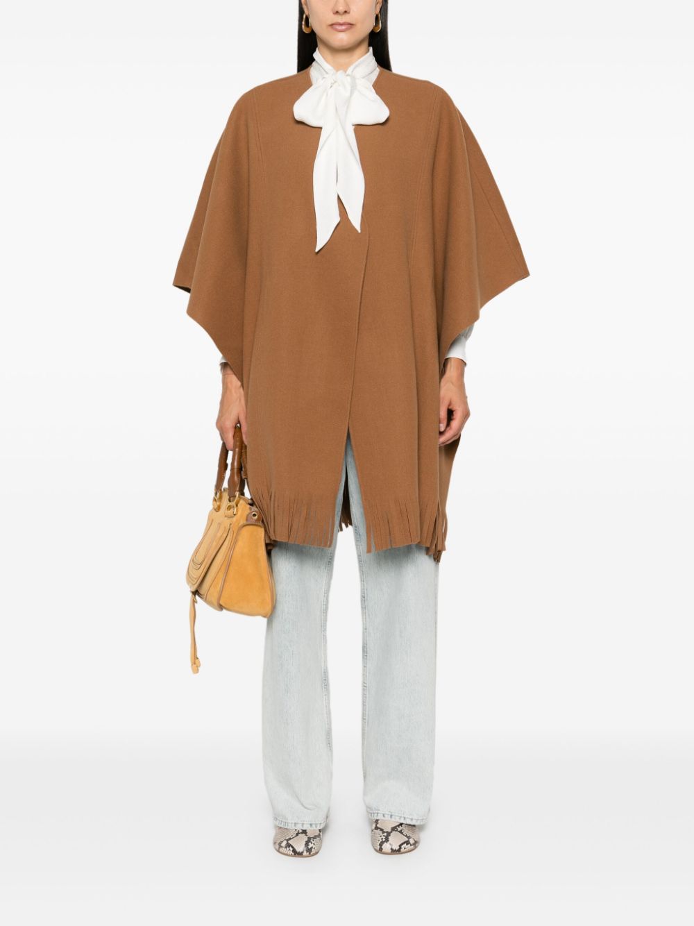 Coccinelle Kora poncho - Brown