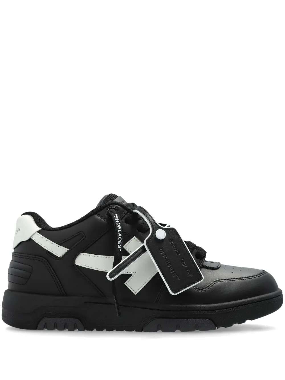 Off-White OUT OF OFFICE CALF LEATHER 1001 Black White