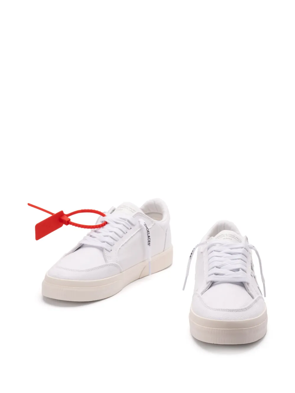 Off-White logo-print sneakers 145 WHITE BLUE