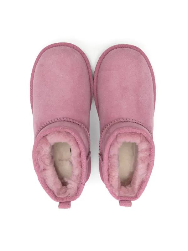 UGG Kids Classic Ultra Mini Boots | Pink | FARFETCH