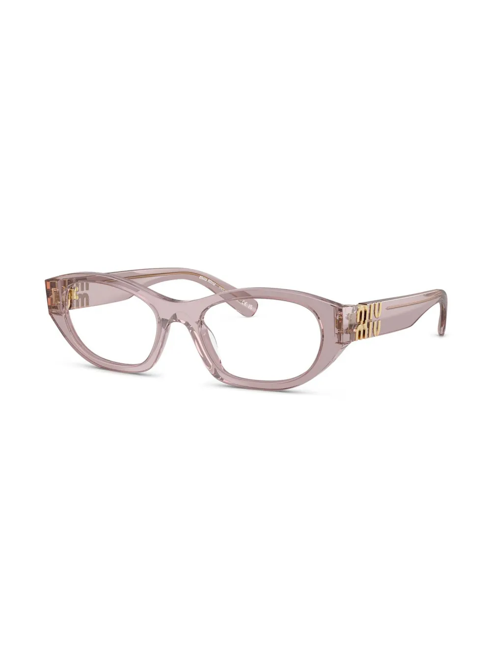 Miu Miu Eyewear lunettes de vue à monture ovale | Image 2