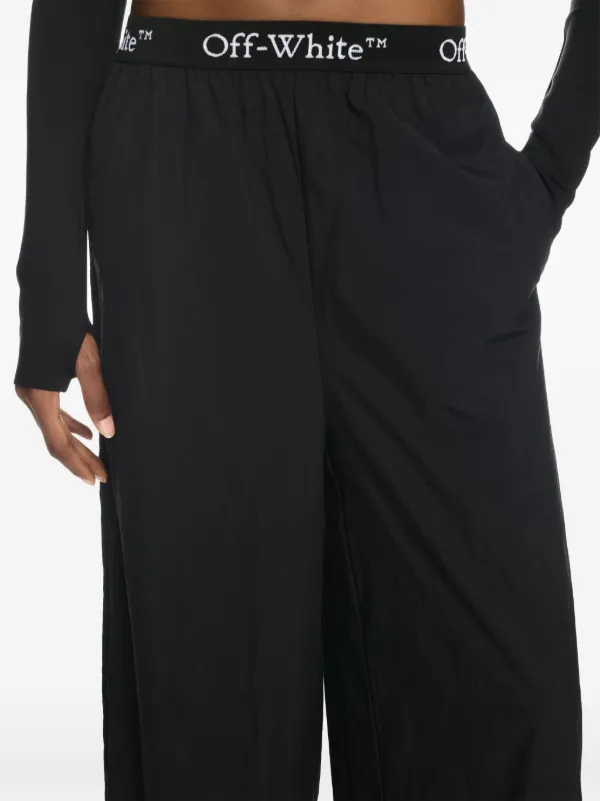 Off-White オフホワイト ナイロン ブラック カーゴパンツ 早い者勝ち Off-White ナイロン パンツ | ブラック | FARFETCH JP