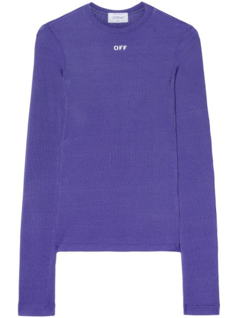 Off-White Off Stamp long-sleeve top Women