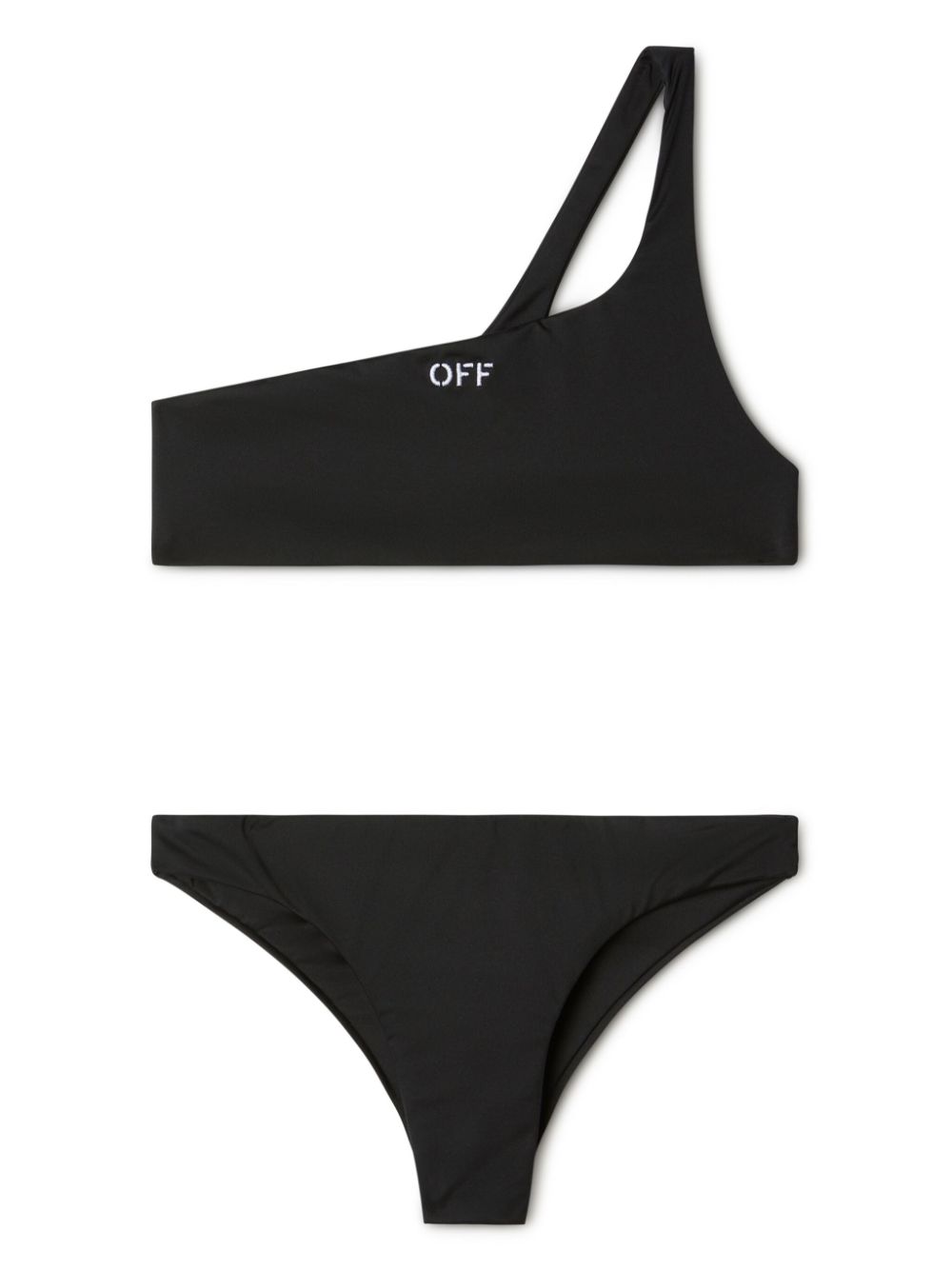 Off-White Bikini met logoprint Zwart