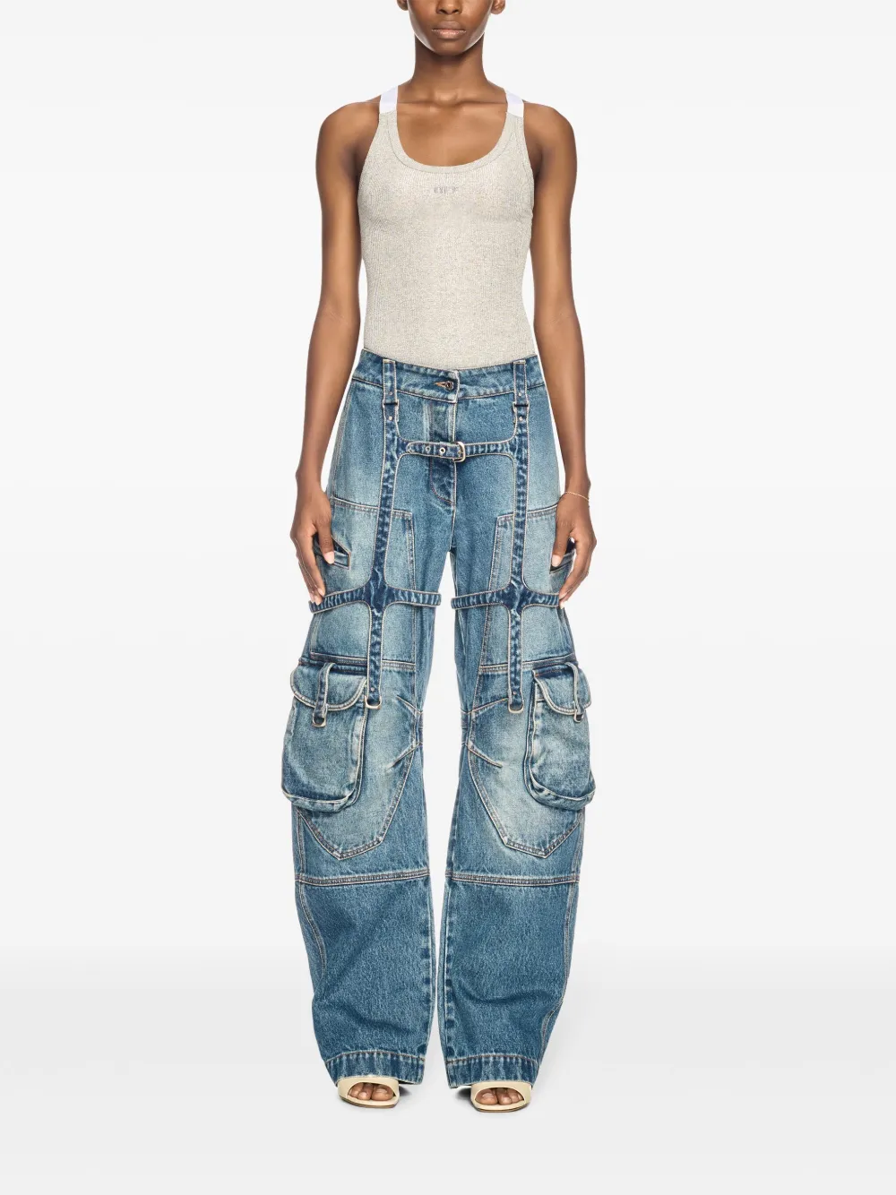 Off-White camiseta tejida de canalé | Chalecos y camisetas | Image 2