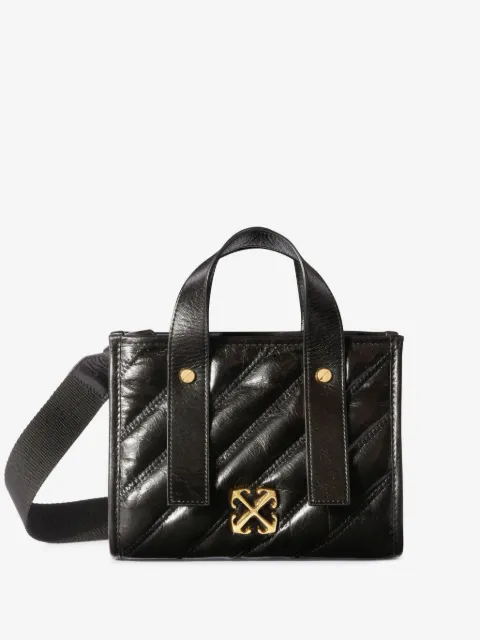 Off-White quilted tote bag