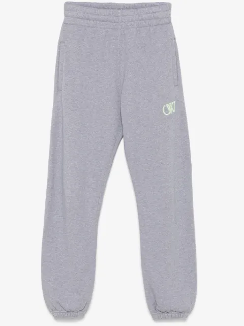 Off-White logo-embroidered track trousers