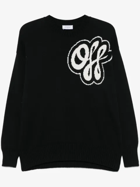 Off-White Hand-Drawn Script sweater