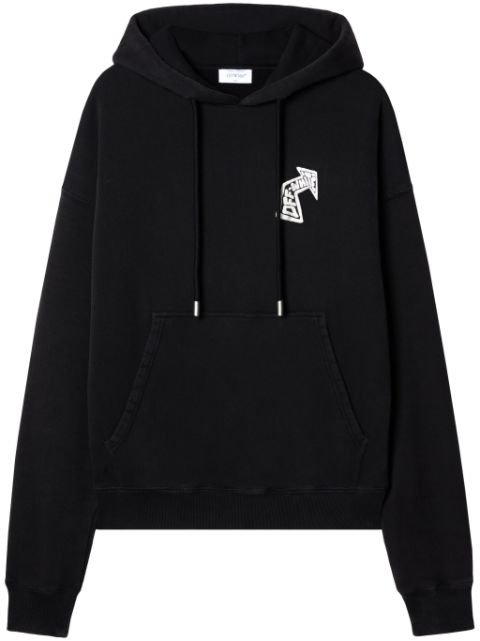 Off-White Arrows-print hoodie Men