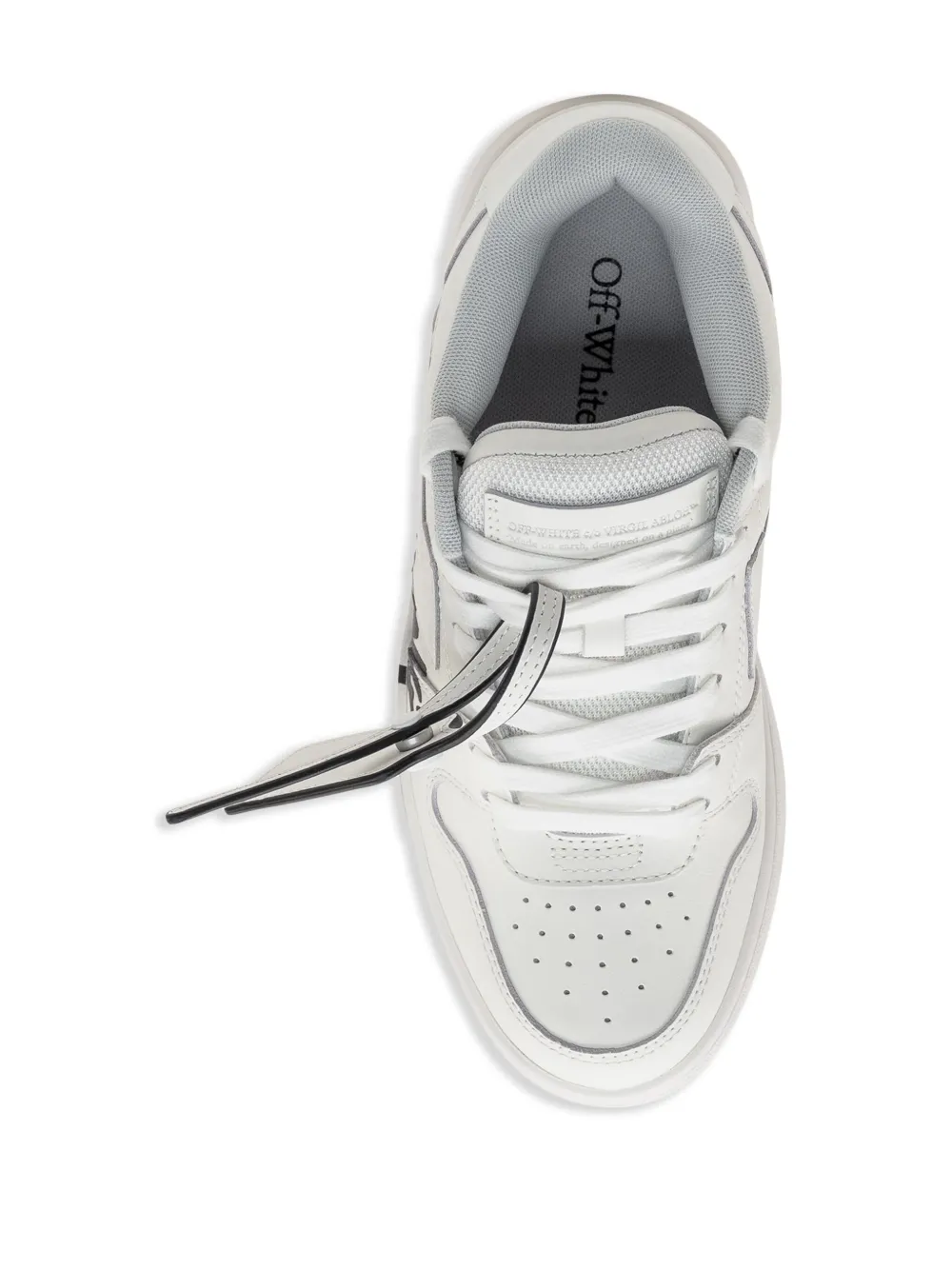 Off-white Out Of Office Sneaker In 110 White - Black