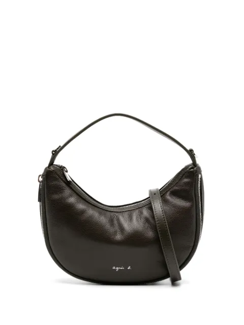 agnès b.  leather crossbody bag