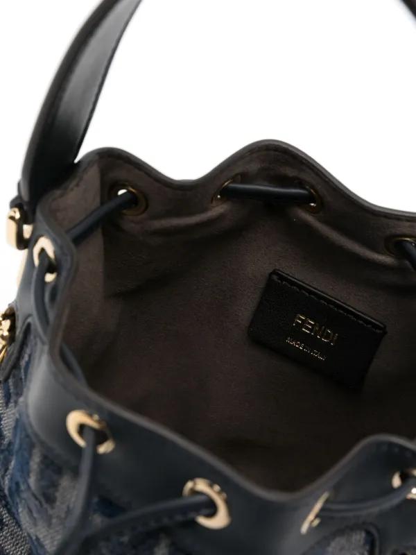 送関込★FENDI★モントレゾール バケット バッグ★BLUE FENDI モン トレゾール バケットバッグ | ブルー | FARFETCH JP