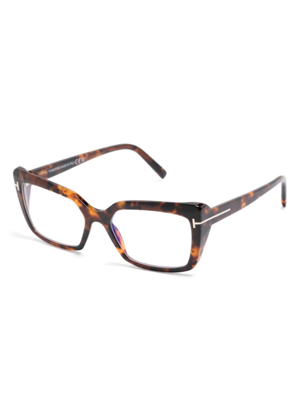 TOM FORD Eyewear FT5991B bril met rechthoekig montuur - Bruin