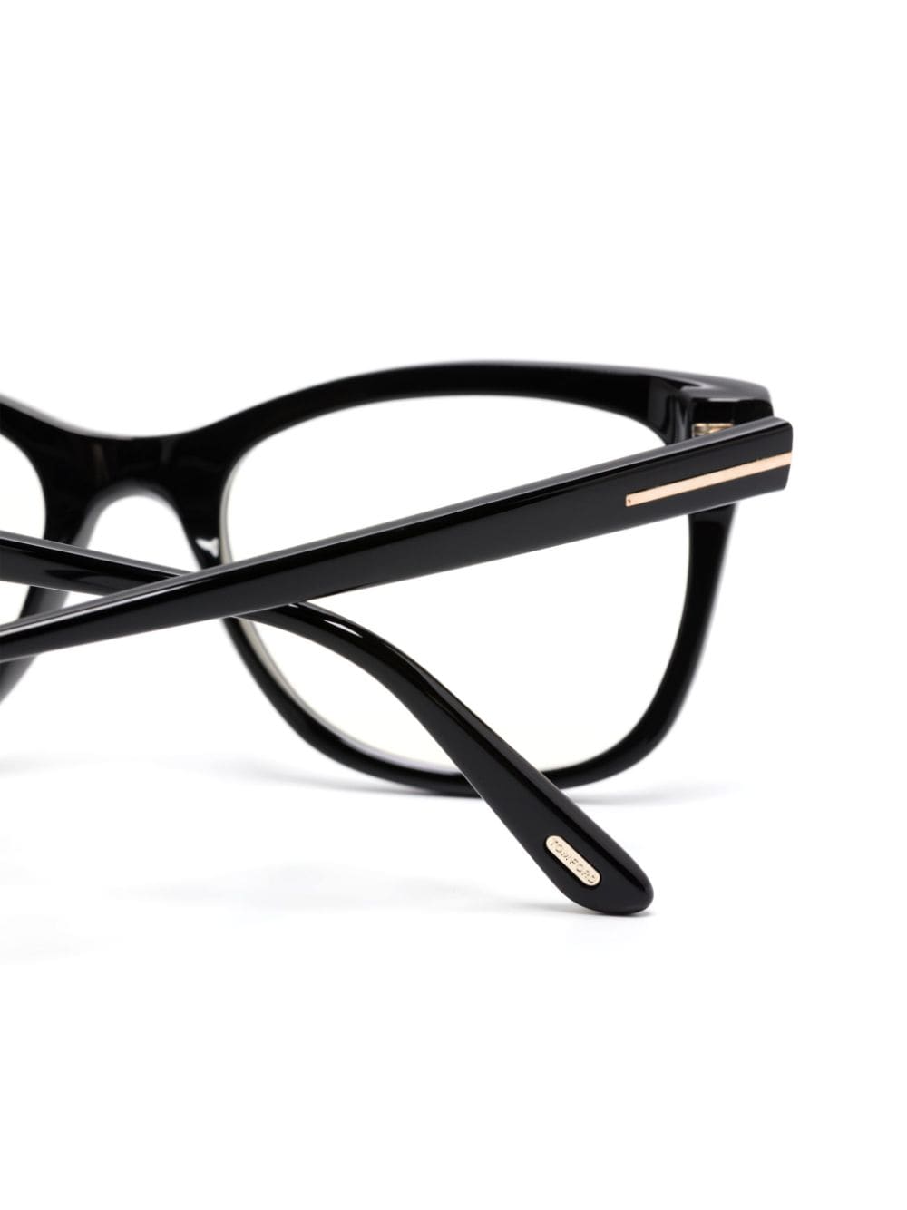 Shop Tom Ford Ft5986b Oval-frame Glasses In Schwarz