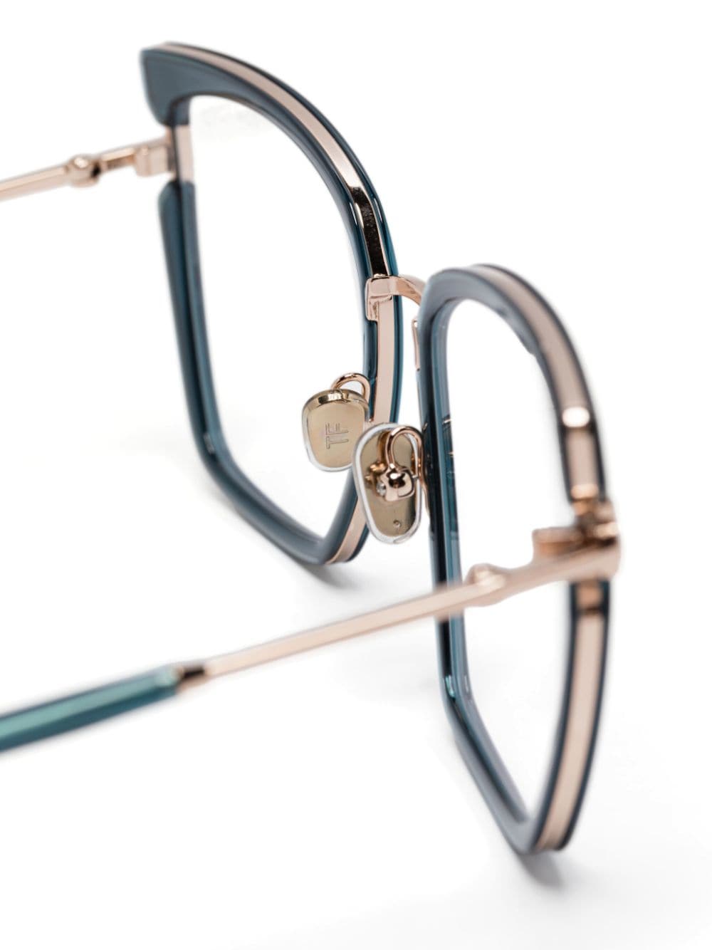 Shop Tom Ford Ft5984b Cat-eye Glasses In Green