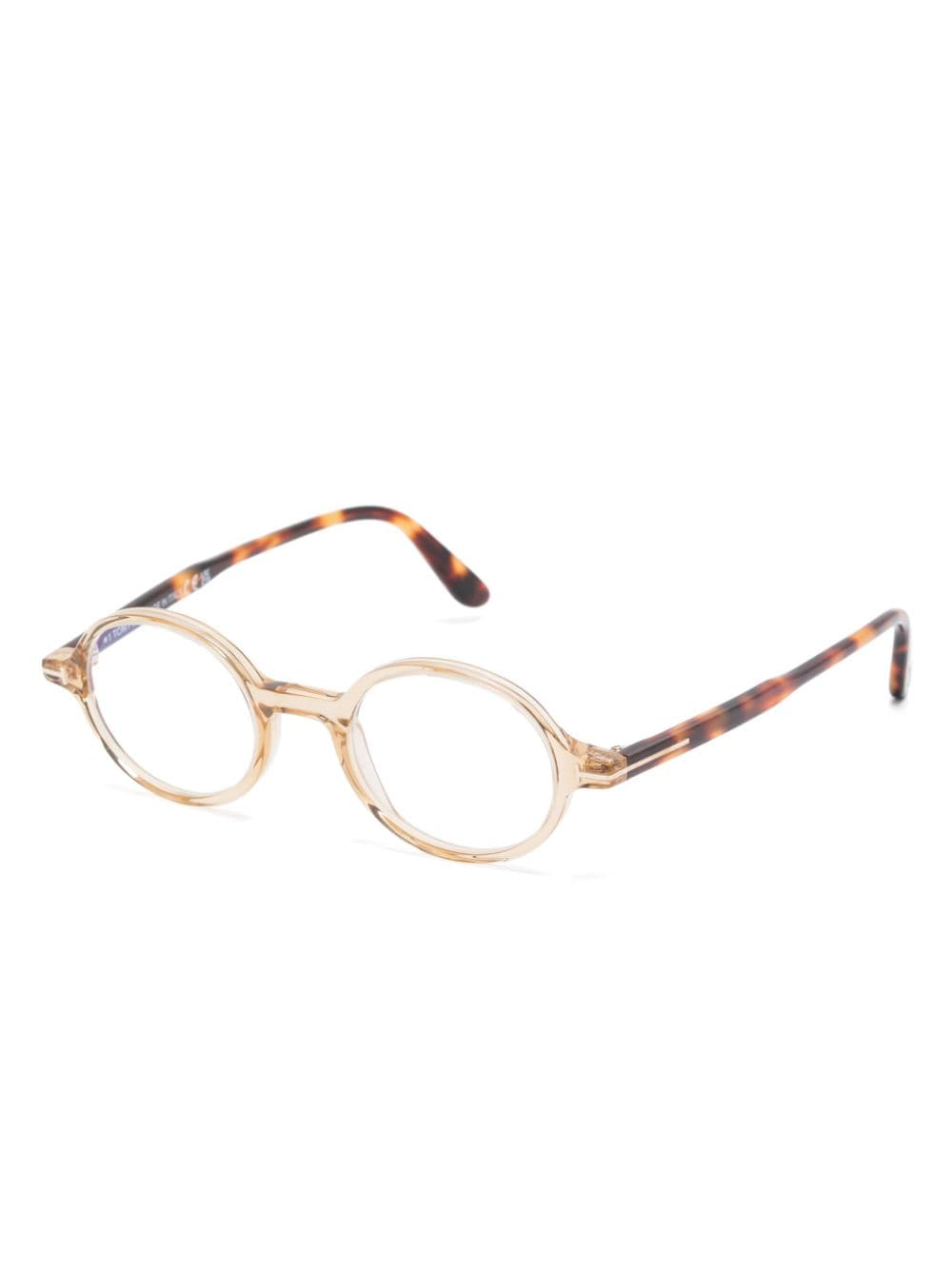 TOM FORD Eyewear FT5975B bril met rond montuur - Bruin