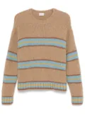 Moncler striped sweater - Brown