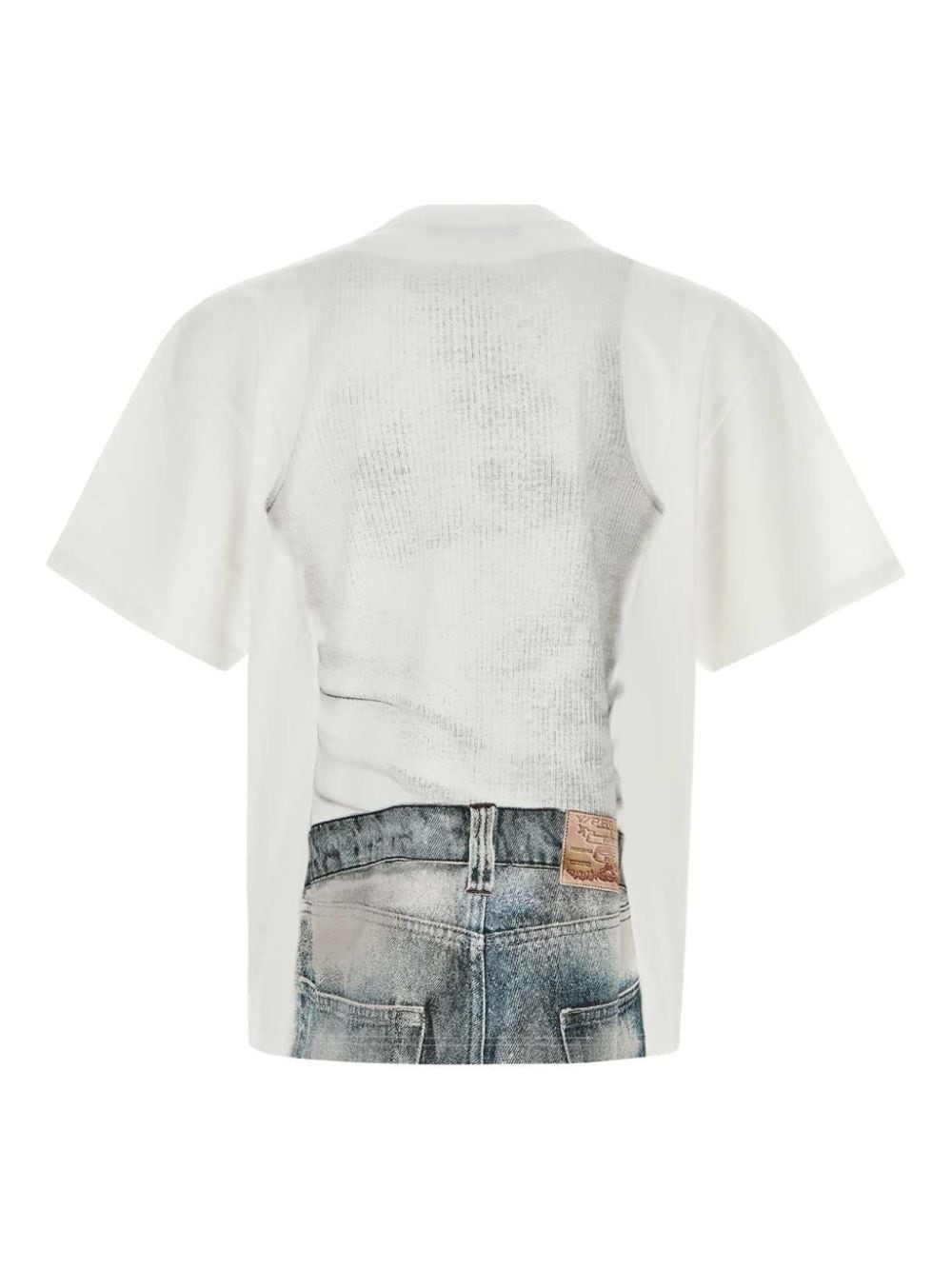 Y/Project trompe l'oeil T-shirt - Wit