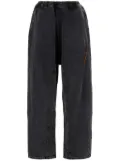 Y/Project logo embroidered jeans - Grey