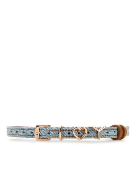Y/Project denim choker necklace