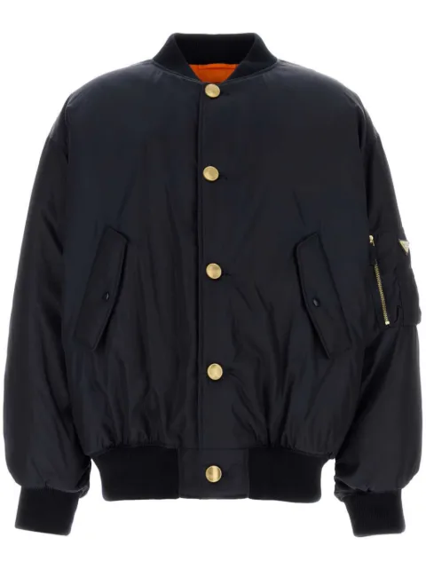 Prada chamarra bomber capitonada