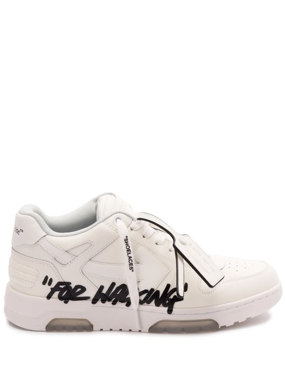 Off-White Out Of Office 'For Walking' sneakers 110 WHITE BLACK