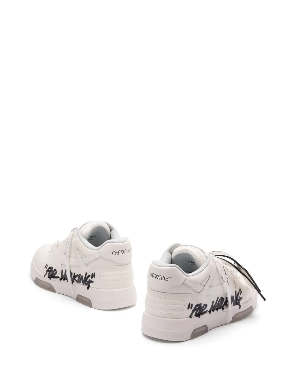 Off-White Out of Office 'For Walking' sneakers 110 WHITE BLACK