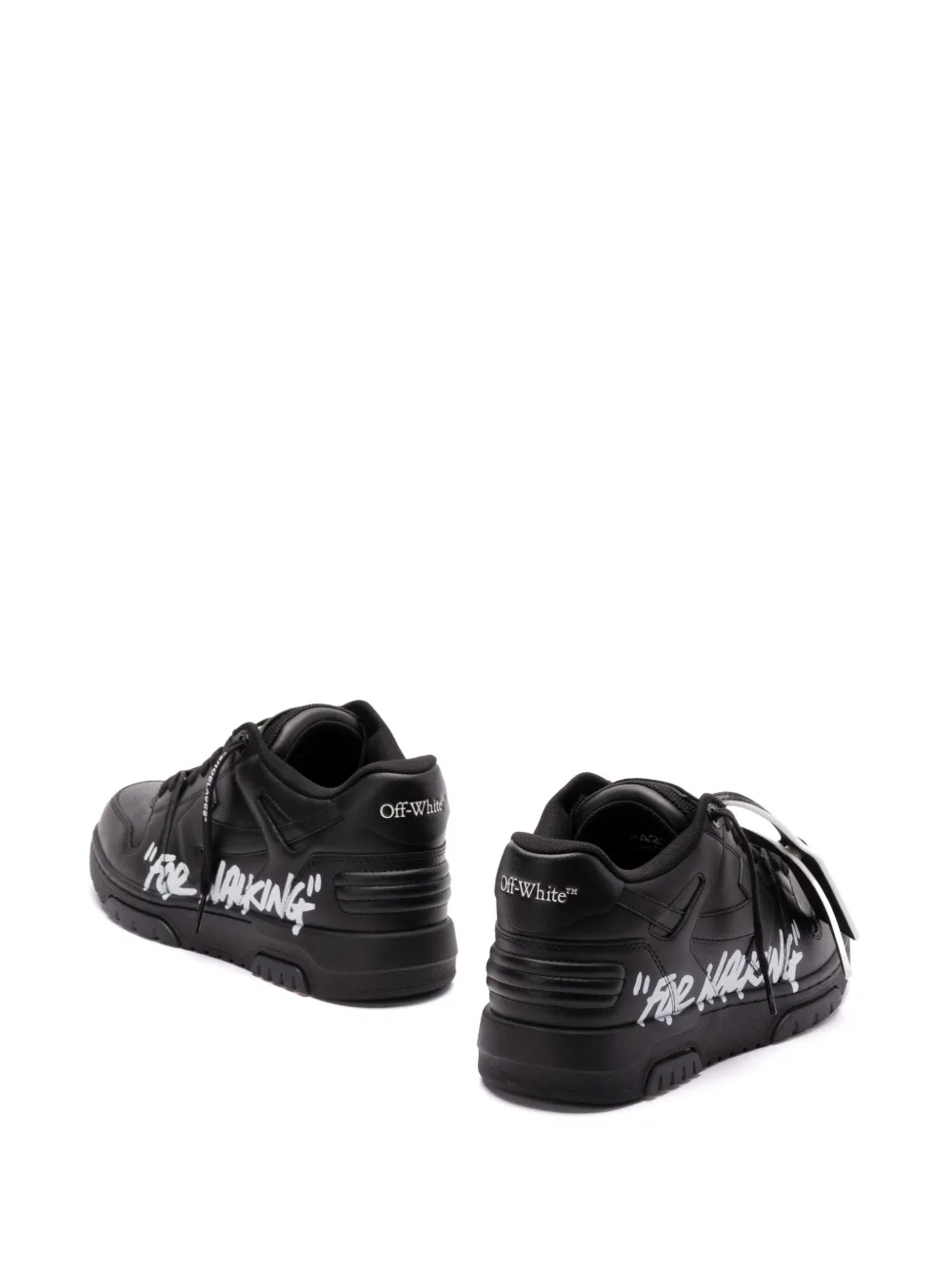 Off-White Out Of Office 'For Walking' sneakers 1001 Black White