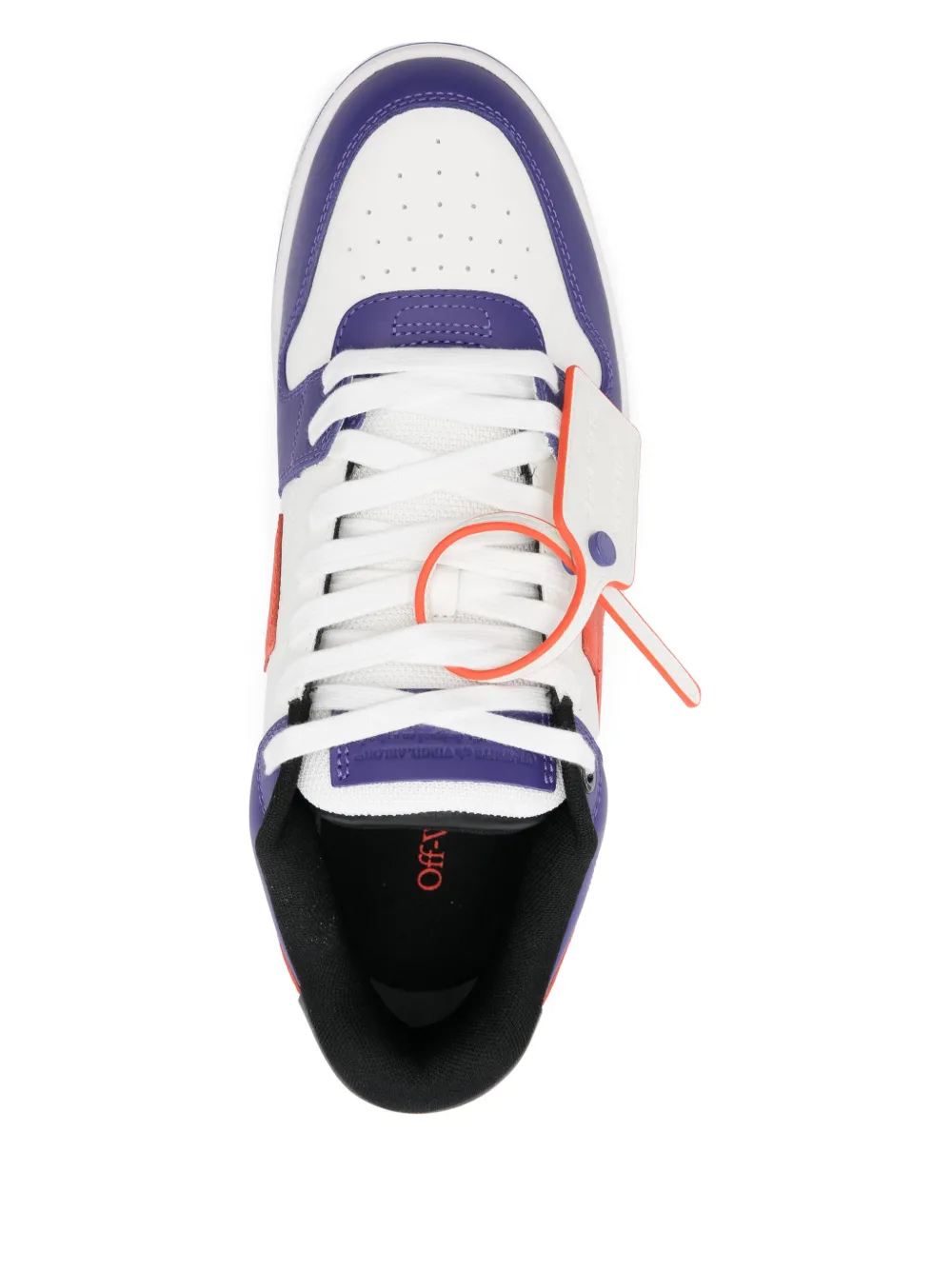 Off-White Out Off Office sneakers 4920 DARK BLUE ORANGE