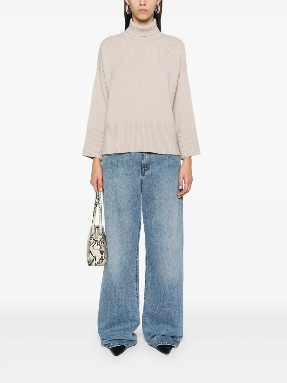 BeYou Kasjmier trui - Beige
