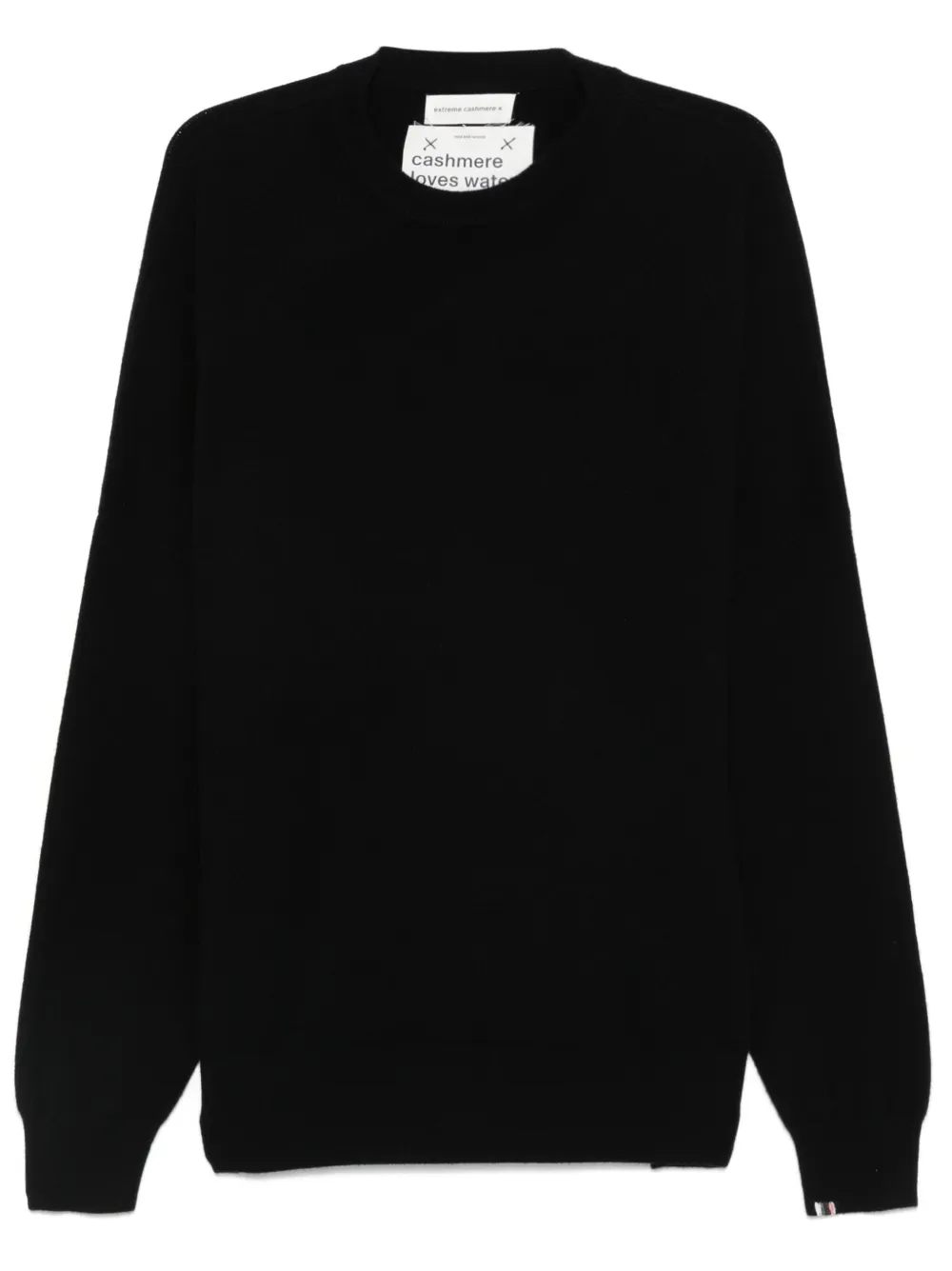 extreme cashmere n°246 Juna セーター - ブラック