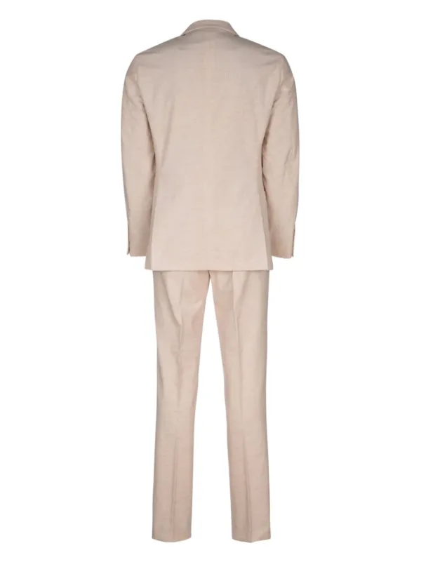 【送料&関税込】Brunello Cucinelli Beige Double-breasted Lin Linen-blend blazer in beige - Brunello Cucinelli | Mytheresa