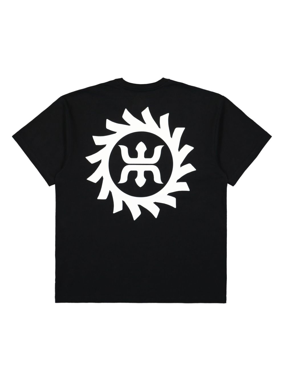 WTAPS logo-print T-shirt - Zwart