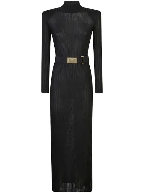 Elisabetta Franchi belted maxi dress