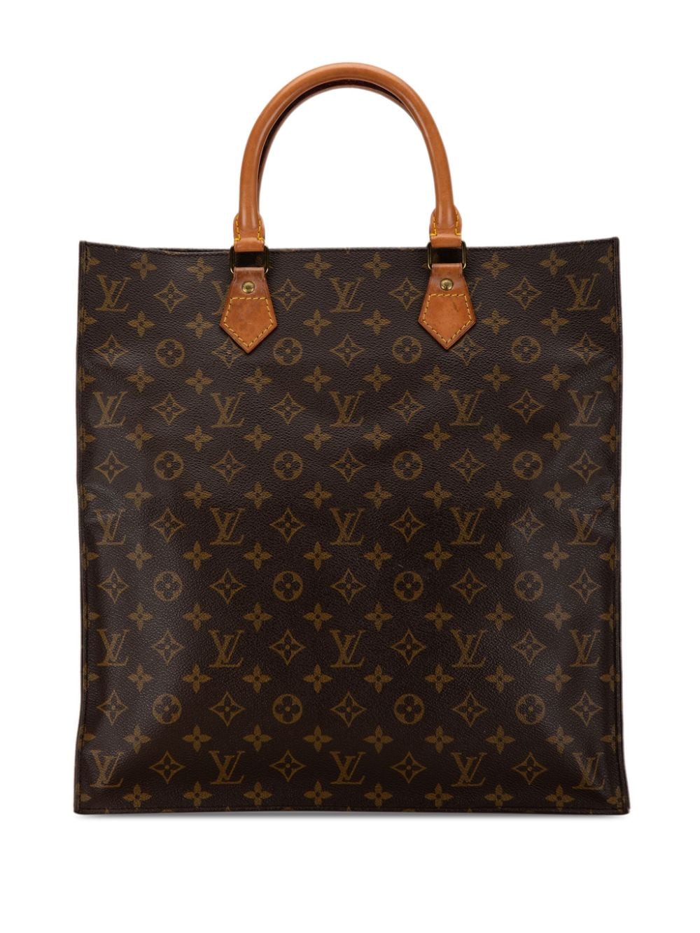 Louis Vuitton Pre-Owned 2002 Monogram Sac Plat tote bag - Bruin