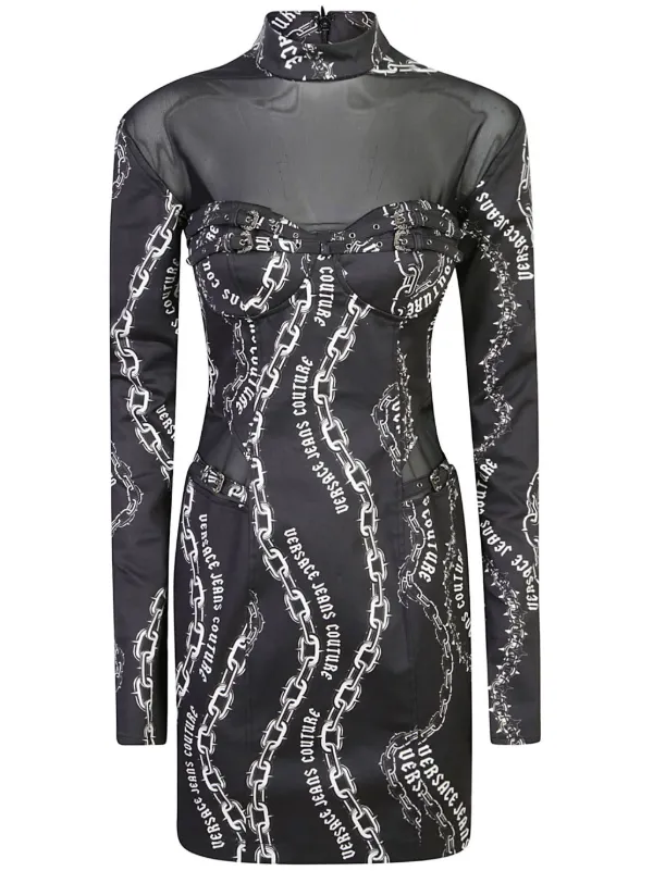 スカート VERSACE JEANS COUTURE Short Dress 25481446_55780366_600.jpg