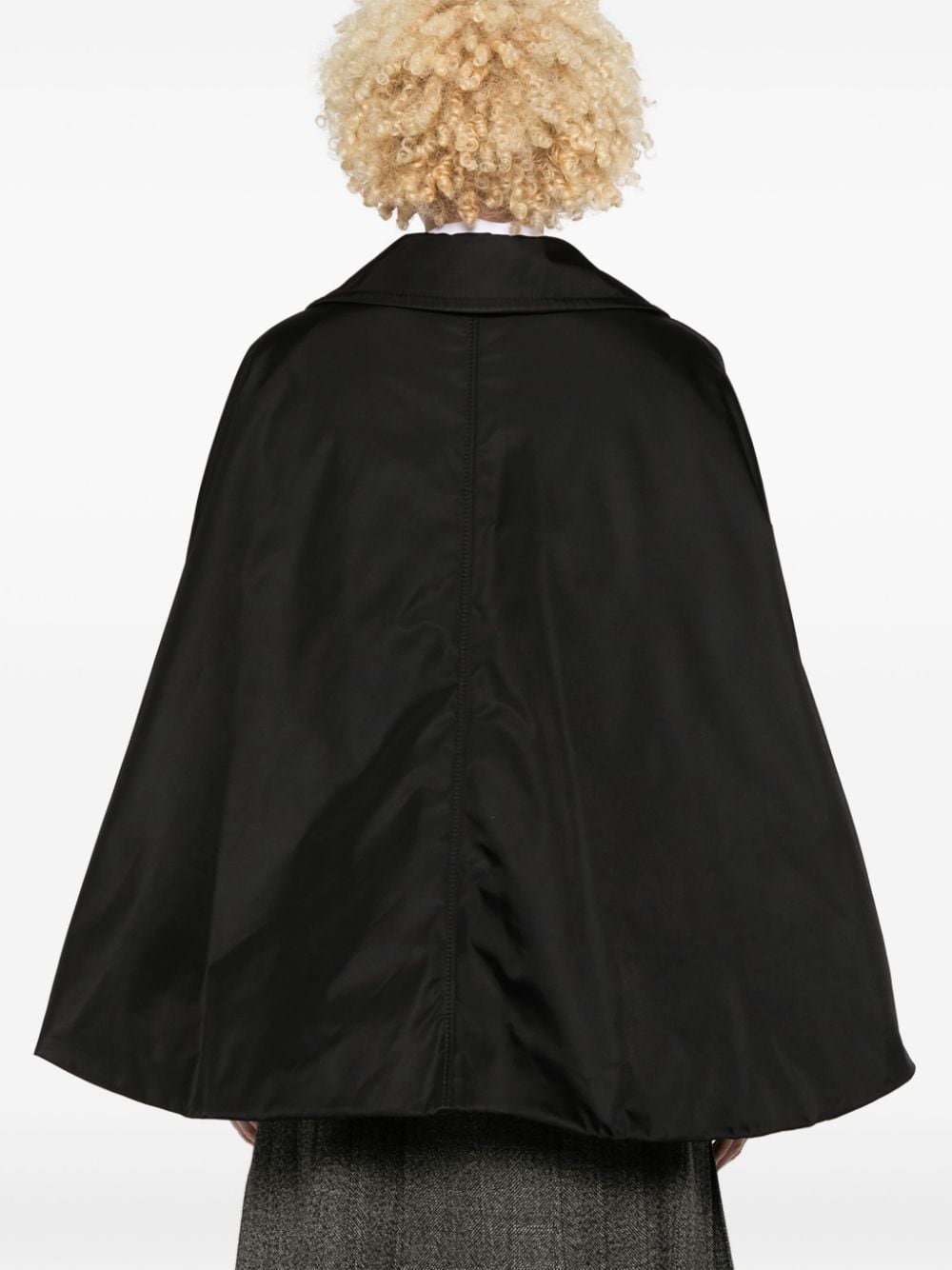 Shop Marni Twill Coat In Black