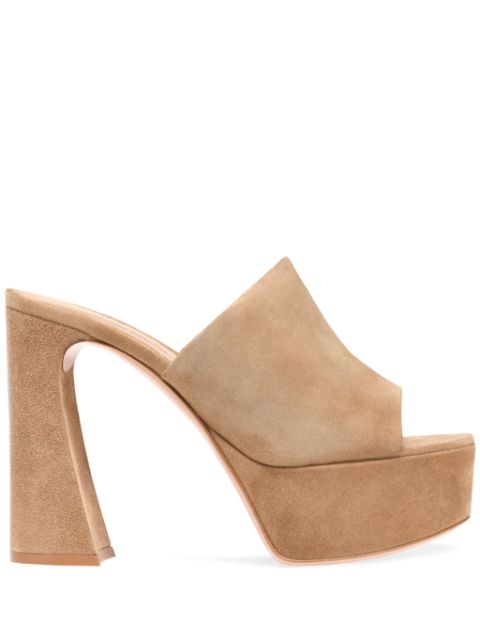 Gianvito Rossi 125mm Holly platform mules Women