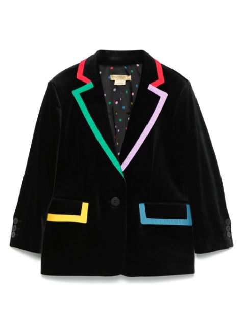 Stella McCartney Kids contrast-trim blazer