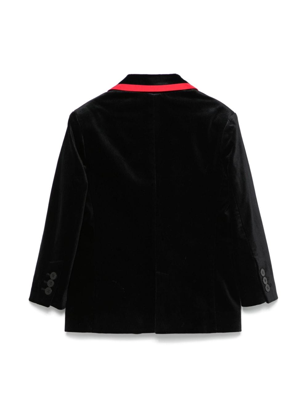 Stella McCartney Kids contrast-trim blazer - Zwart