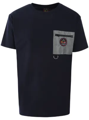 Fred Perry logo-embroidered Cotton T-shirt | Blue | FARFETCH ZA